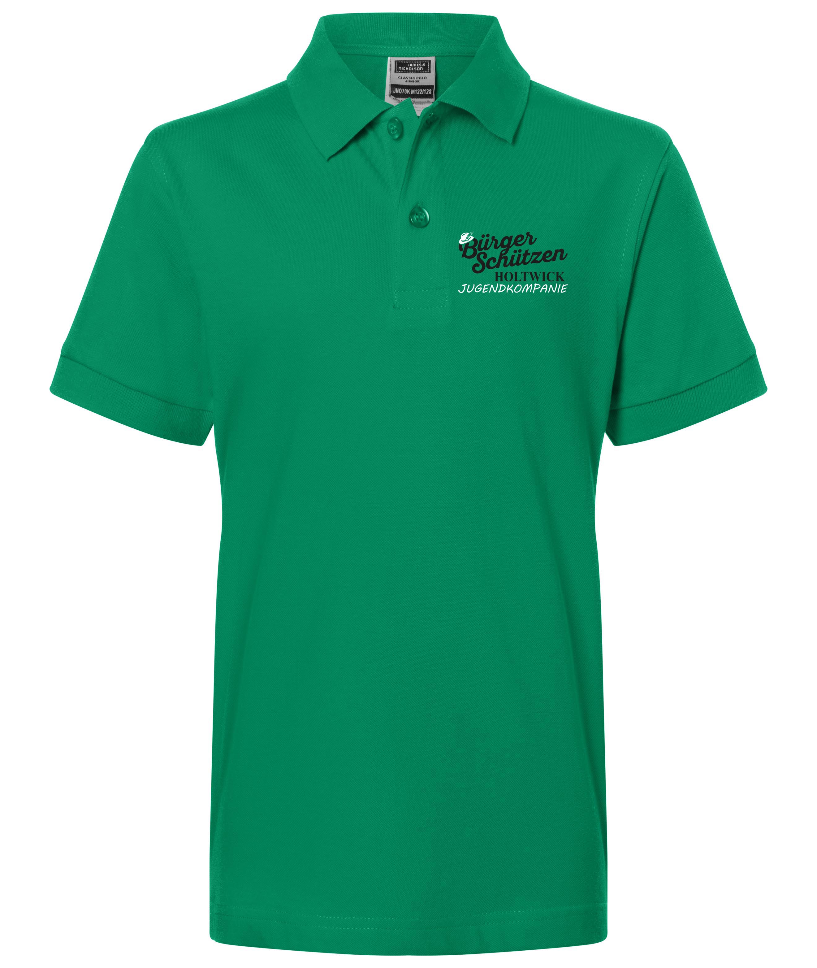 "Bürgerschützen Holtwick" - Kinder-Polo-Shirt