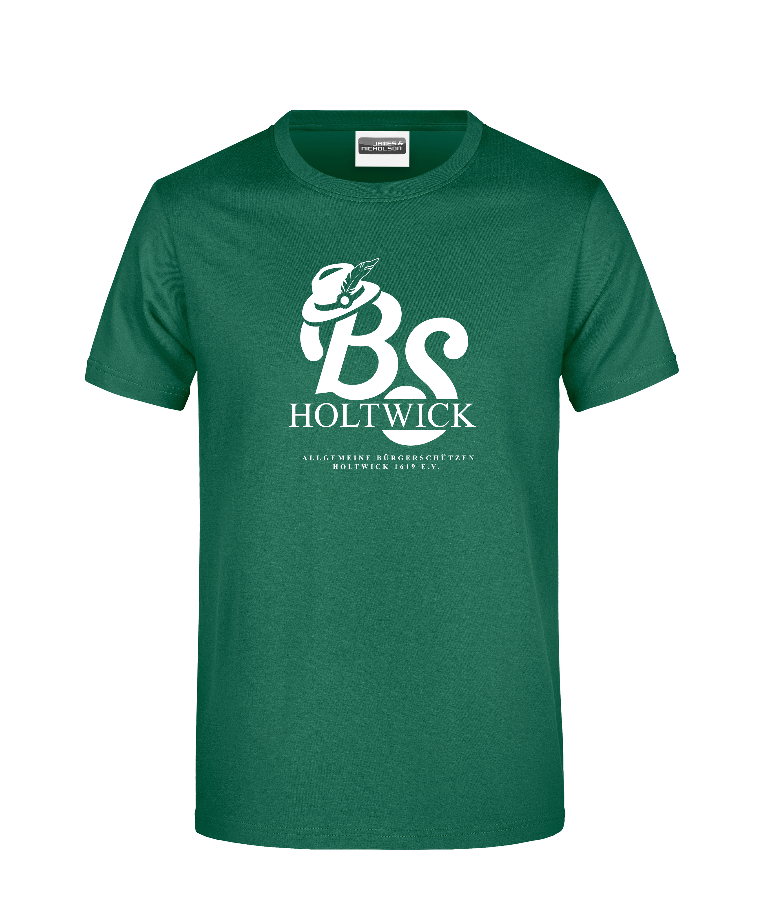 "Bürgerschützen-Holtwick" - Herren-T-Shirt