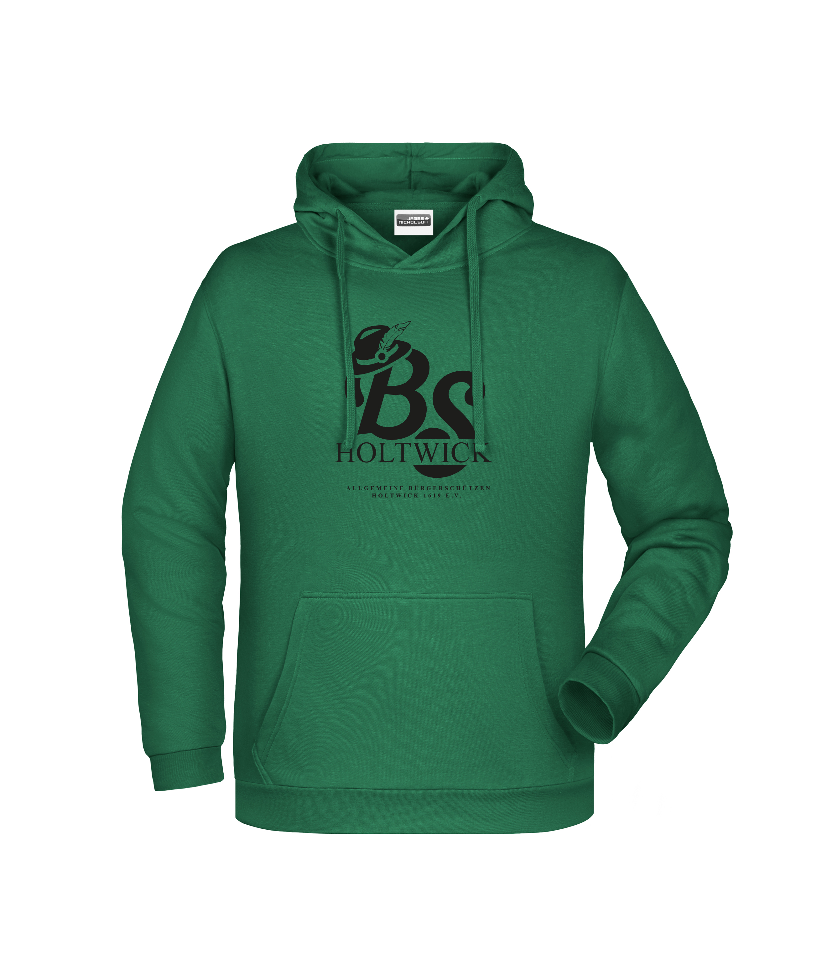 "Bürgerschützen-Holtwick" - Herren-Hoodie 