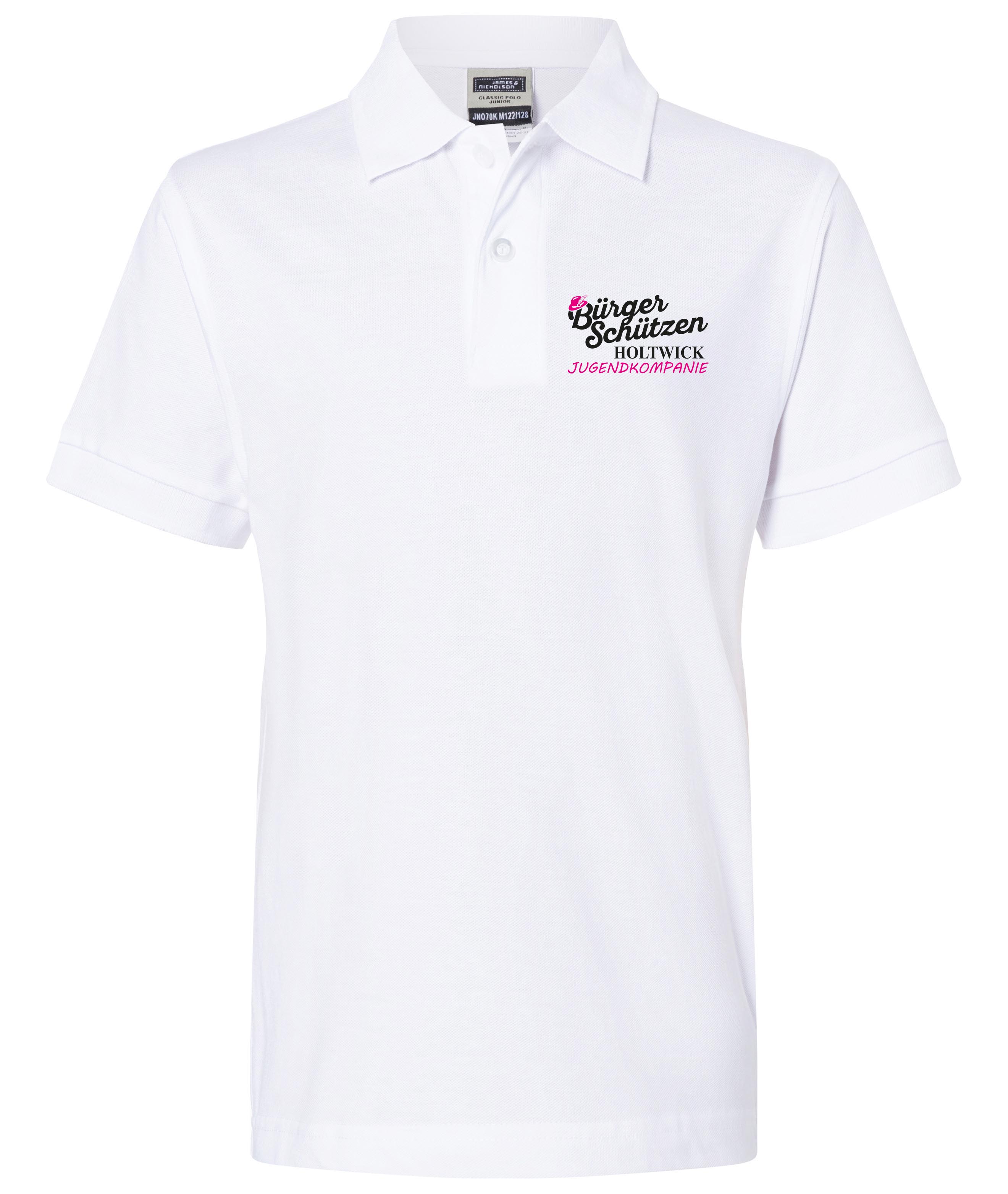 "Bürgerschützen Holtwick" - Kinder-Polo-Shirt