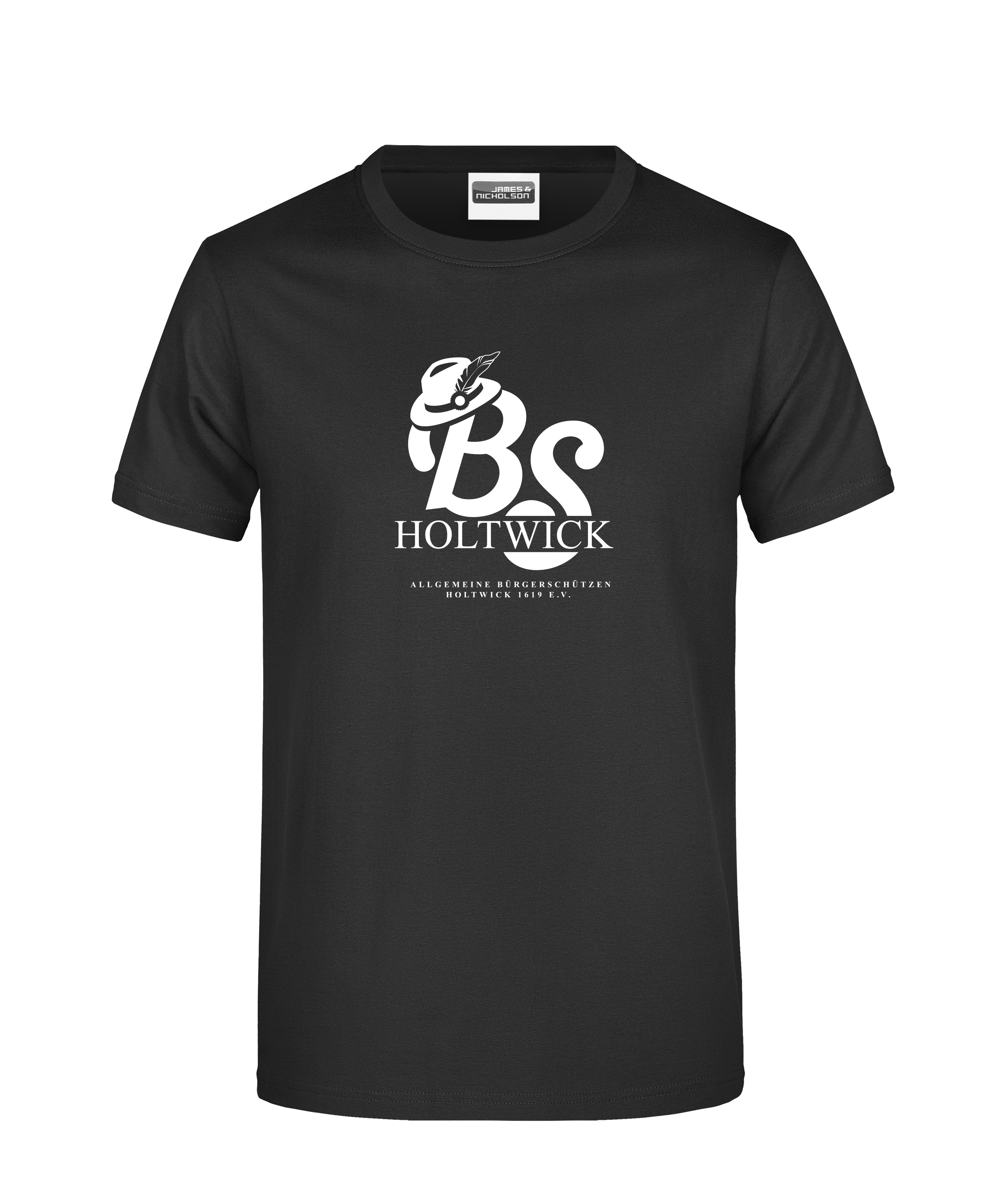 "Bürgerschützen-Holtwick" - Herren-T-Shirt